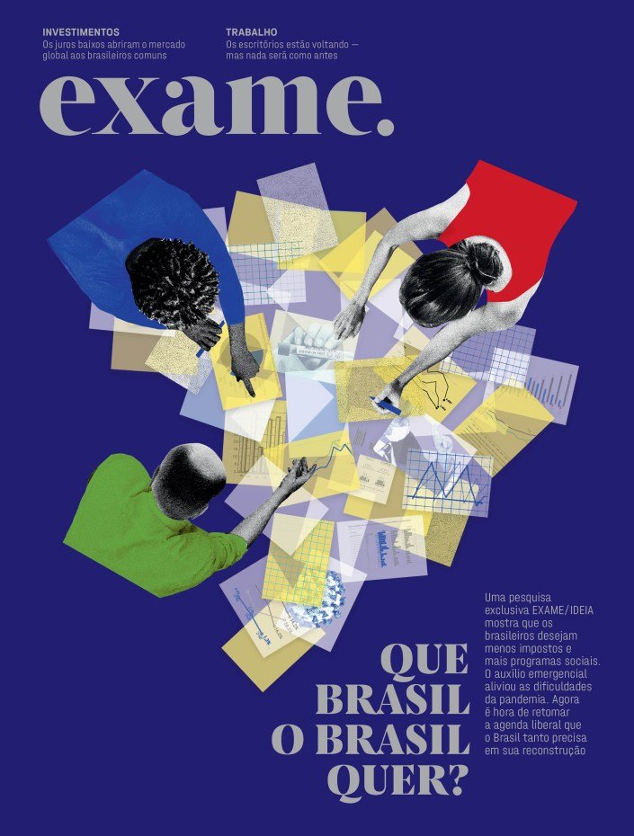 Capa da edição 1.218 da revista EXAME