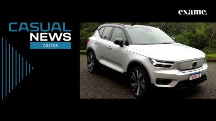 Novo Volvo XC40, o SUV elétrico que é mais rápido que Porsche | EXAME CASUAL